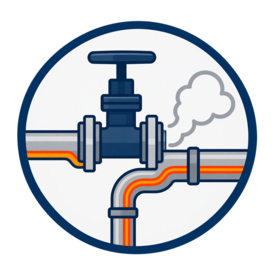 industrial steam distribution and steam tracing systems for efficient steam delivery