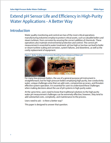 Solve High-Pressure Boiler Water Challenges