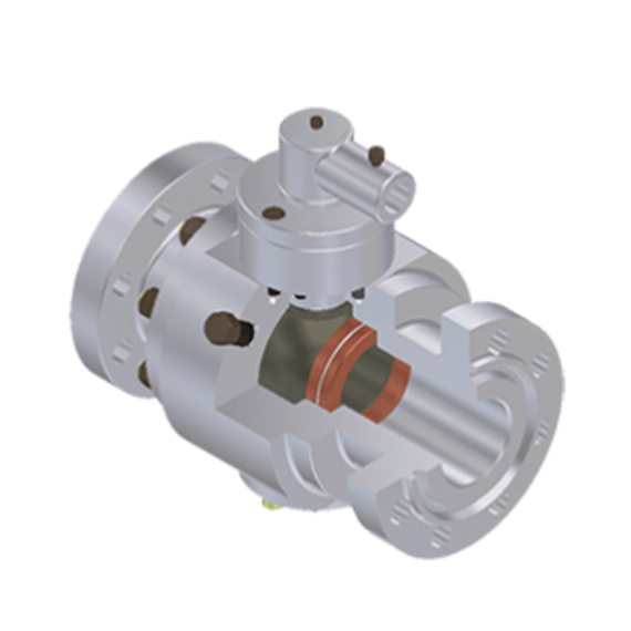 EC Split Body Side Entry Ball Valve