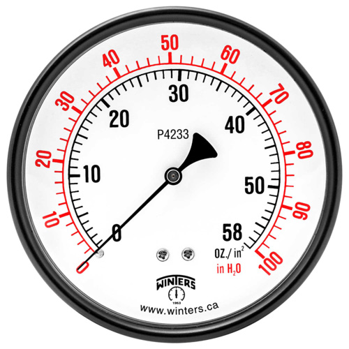 Winters PLP Low Pressure Gauge