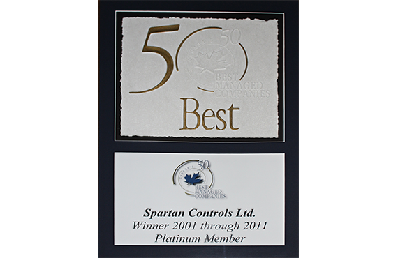 Spartan named one of Canada's Best Managed Companies
