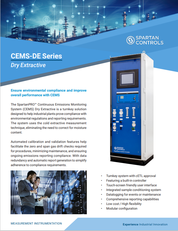 CEMS-DE Series: Dry Extractive